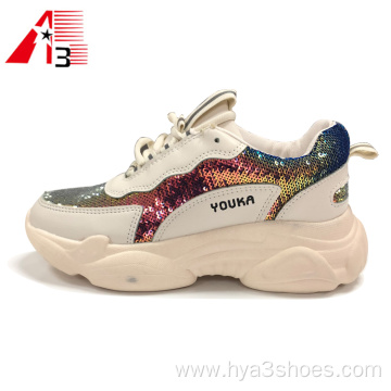 Fashionable Sequin Casual Shoes